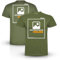 QCM · Camiseta Personalizable · Hombre · Manga Corta · 100% Algodón · Impresión Directa (DTG) sobre el Tejido! (L, Verde Militar)