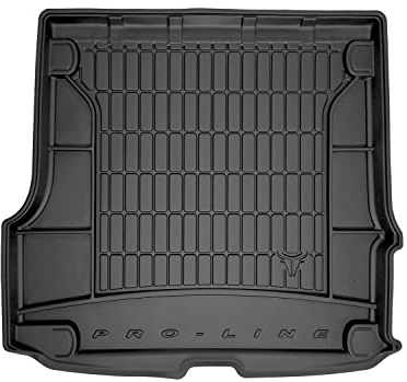 Tapis de Coffre 3D TPE Premium Compatible avec BMW X3 E83 2003-2010 | Bac de Protection de Coffre Intérieur antidérapant Revêtement de Coffre Bords Hauts pour Voiture Noir