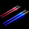 CJBIN Iluminados Palillos, 2 Pares Lightsaber Chopsticks, Palillos Luminosos sin Bpa, Palillos de Luz Led Brillante, Reutilizables, Lavable a Máquina,Palillos Chinos Espada Laser para Cocina Fiesta