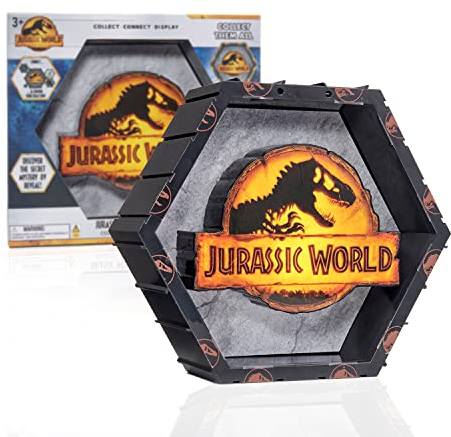 WOW! PODS - Jurassic World Mega Pods Light, Jurassic Multi-Funktionslicht mit Mystery Reveal für Wand oder Regal, kompatibel mit WOW! PODS, offizielles Jurassic World Dominion Dinosaurier Spielzeug