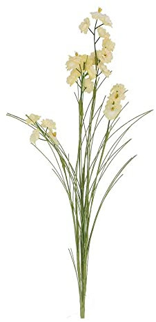 Gisela Graham Floral Decoration Yellow Miniature Rose Spray