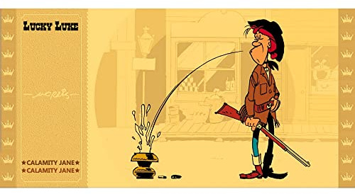 Cartoon Kingdom Collectible CK Golden Ticket Lucky Luke (Calamity Jane)
