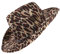 MAGICLULU -hut Breiter Sommerhut Zebra Muster Cowboyhut Mütze Mit Zebramuster Cowboyhüte Aus Leder Party Cowgirl- Hüte. Cowboyhut Für Kinder Westernhüte Kuhdruck Denim Mann Halloween