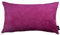 McAlister Textiles Matter Samt Knife Edge | Sofakissen mit Füllung in Fuchsia Pink | 50 x 30cm | erhältlich in 25 Farben | griffester Samt | pralles Samtkissen