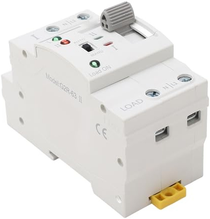 Dual Power Automatischer Transferschalter 2P 40A Mini ATS Schnellschaltender Elektrischer Generator-Wechselschalter (220VAC)