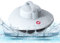 Grennix Limpiador de piscinas, aspiradora robótica inalámbrica para piscinas sobre el suelo y en el suelo, limpiador automático de agua con mango superior, limpiador robótico subacuático con filtro