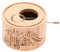 Spieluhr aus Bambus mit der Titelmelodie zu Drei Haselnüsse für Aschenbrödel - music box von Kurbelwerk green-line, Deluxe-Edition mit Motiv