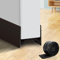 YOUSHARES Bas de Porte Isolant Froid, Joint Bas de Porte Isolation Phonique, Bande D'étanchéité, Boudin de Porte Anti Courant d'air Calfeutrer Porte （Noir, 1M）