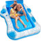 Inflatable Pool Lounger Float for Adults - 70 x 60 JIANYHW X-Large Beach Sun Tan Tub Pool Lounge Raft Sunbathing Pool Floaties with 2 Food/Drink Holder, Blow Up Tanning Pool Bed Floating Mat