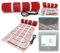 Heat Up Electric Underfloor Heating Sticky Mat 200w per m² for Stone Tiles Laminate Ceramic Porcelain etc (24m x 0.5m)