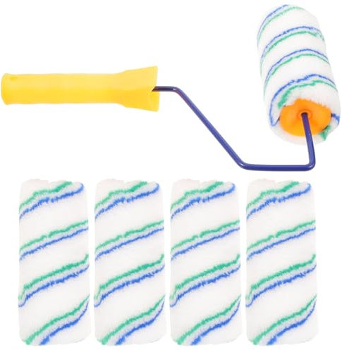 DOITOOL Malerroller Farbrollen Für Wandanstrich Malerbedarf Zum Streichen Großer Flächen Werkzeug Zum Effizienten Malen Mit Hoher Farbmenge-aufnahme