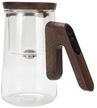 Enchanti Tea Topf Teekanne mit Sieb, Magischem Tea -Topf -Wasser -Trennungsglas Zauberer Teekannenmagnettopf (800 ml)