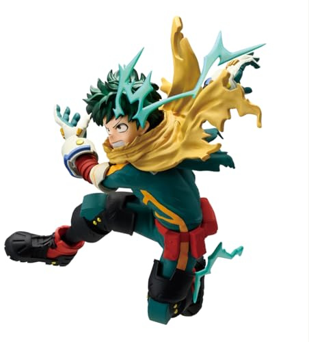 Banpresto Izuku Midoriya My Hero Academia BP29665P Actionfigur, Mehrfarbig, Sammelfigur, optimal für Anime-Fans My Hero Academia