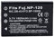 DEVMTO NP-120 Compatible Battery, 3.7V 1800mAh Li-ion, for FinePix F10, F11, M603, MX4, MX550 Cameras