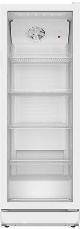 PKM Flaschenkühlschrank GKS168W - 300 Liter - weiß