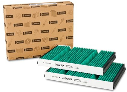 DENSO ClearAir+ Innenraumfilter (Teilenummer DCF844A) 5-lagige Filterung mit antibakteriellem Schutz, entfernt bis zu 99% aller Bakterien und Viren