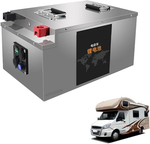 Batteria LiFePO4 da 24 V, 100 Ah, 150, 200, 300, 25,6, batteria al litio con A, BMS 3500+, batteria ricaricabile per camper, barca, golf carrello, solare e roulotte