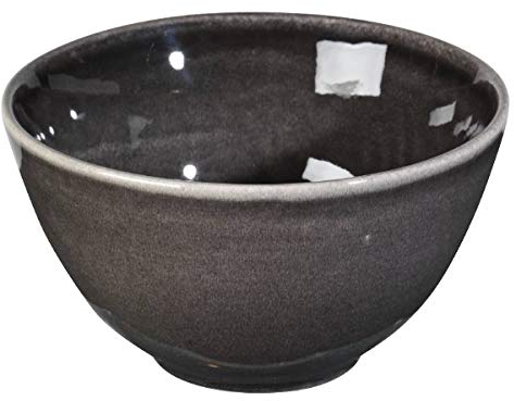 Broste Copenhagen 14533104 Schüssel, Steingut, Anthrazit, 15cm