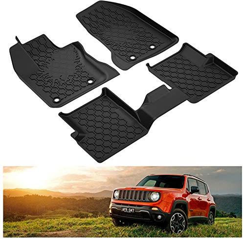KIWI MASTER Fußmatten & Cargo Liner kompatibel für Jeep Renegade