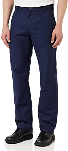 Carhartt, Herren, Rugged Professional-Serie Rugged Flex Lockere Canvas-Arbeitshose, Marineblau, W33/L30