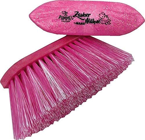 Pummeleinhorn Zauber Mähne 8 cm - Pummelfee Rosa Zauberbürste für Kinder & Pony-Fans