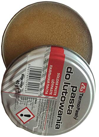 Unbekannt 40g Kolophonium WEICHE Paste Lotpaste Lötpaste Flussmittel Rosin Colophony Baumharz Lot Lötkolben Lötzubehör Harz Resin Löten Lötmittel Löt Löthilfe Kolofonium Zinn
