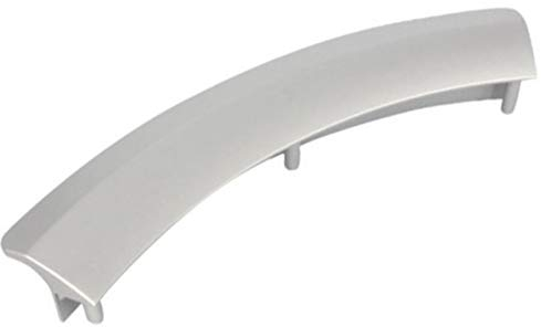 SPARES2GO Door Handle Lever for Siemens WT36 WT46 Series Tumble Dryer (Silver)