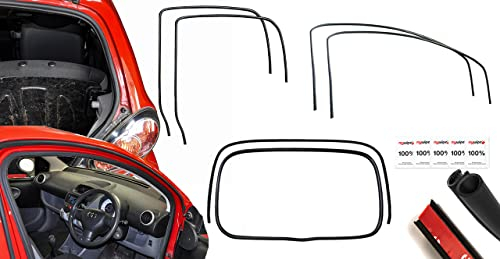 AYGO 107 C1 5-Türer Kofferraumdichtung für die Heckklappe, Leckdichtungs-Kit