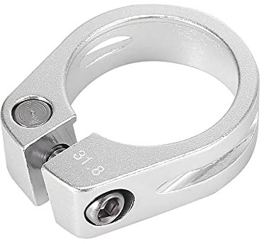 X AUTOHAUX 31.8mm Aluminium Alloy Bike Seat Post Clamp Seat Post Adapter
