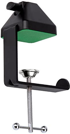 Heavy-Duty Metal Table Mount Clamp, Desk Table Mount C Clamp For Microphone Mic Suspension Boom Scissor Arm with Adjustable Screw, Fits up to 2.48 inches/6.2cm Desktop Thickness by SUNMON