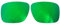 Remplacement oakley Holbrook XL oo9417 / 1,5 mm polarisé/facile à installer (green)