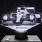 Nachttischlampe - Touch-Nachtlicht Formule 1 D. Ricciardo F1 3D-LED-Lampe Illusion, Geschenkidee Weihnachten Geburtstag Junge und Mädchen Nachttischlampe Kinder- oder Erwachsenenzimmer