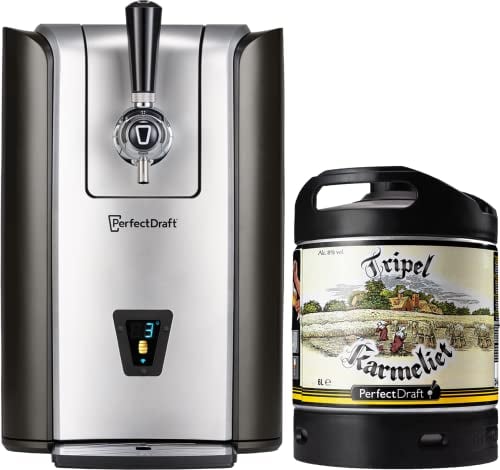 Pack tireuse à bière PerfectDraft Pro + 1 fût de bière - Idée cadeau (Tripel Karmeliet)