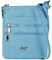 Mabel London - Damen Kleine Crossbody Handtaschen - Trendige Messenger Lange Schultergurt Taschen in verschiedenen Farben, Babyblau