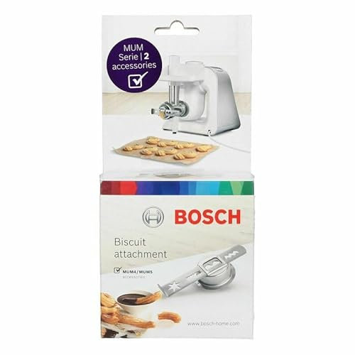 LUTH Premium Profi Parts Kompatibel mit Bosch Spritzgebäckvorsatz Muz45Sv2 17004968 für Fleischwolf Küchenmaschine