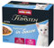 animonda vom Feinsten Premium Kitten Katzenfutter nass Raffinesse in Sauce, 8 Portionsbeutel (8 x 85g), hochwertiges Katzen Nassfutter ohne Zucker, mit fleischigen Zutaten