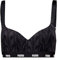PUMA Damen Printed Sports Bra, Schwarz, XL EU