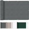 HENG FENG Brise Vue Balcon 0.7x8m, Protection UV, Résistance au Vent, Matériau PES Imperméable et Durable, avec Attaches de Câble, Anthracite