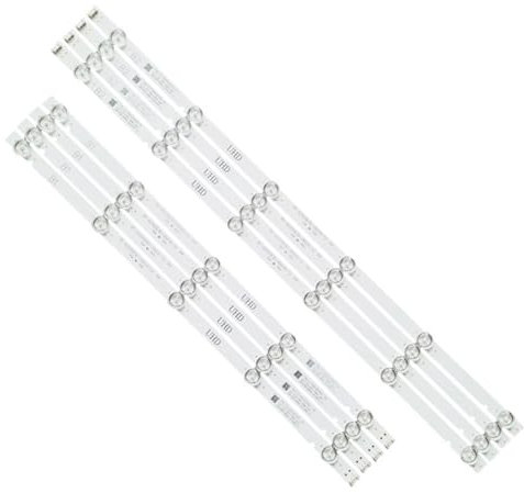 TVAAGHBCBR Tira de retroiluminación LED Compatible for LG 55 TV 55UJ6200 55UJ6300 RF-AZ550E30-0501A-12 RF-AZ550E30-0601B-12 SDL550WY LD0-910 55E388G