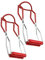 Ciieeo 2pcs Can Clip Grabber Jar Lifter Tongs Bowl Pot Holders for Microwave Mason Jar Lifter Bowl Lifters Handheld Plate Lifter Canning Tongs for Mason Jars Metal Tongs Stainless Steel