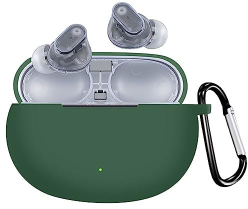 KANOYO Custodia in silicone compatibile con Beats Studio Buds +/Buds, custodia protettiva completa, supporta la ricarica wireless, resistente agli urti con custodia Beats Studio Buds +/Buds, con
