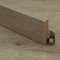 Sockelleiste für Vinylboden Eiche Premium Hell - Höhe: 58 mm Tiefe: 18 mm Länge: 2400 mm - WASSERFEST verleimt - (Eiche Premium Hell, 240 cm | Sockelleiste)