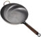 Cabilock Sartén Wok De Hierro Redonda Con Fondo Antiadherente Wok Tradicional Chino Para Cocinar