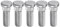 Siuku vis de Roue Compatible avec Toyota pour Hilux 2004-2014 Goujon de Roue de Voiture M12x1,5 9094202049 9094202017(5pcs)