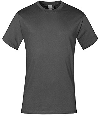 Premium T-Shirt Plus Size Herren, Stahlgrau, XXXL