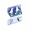 Pattes de fixation pour rail central de lit