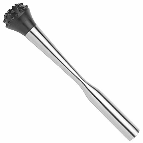 Urban Bar Cocktail Muddler, 360, 18/8 Stainless Steel with Plastic Head 24.5cm Model No UB837