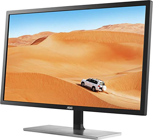 AOC Q3279VWFD8 Monitor da 32 IPS, QHD, 2560x1440, Vga, DVI, HDMI, DP, Nero