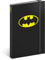 Presco Group Notizbuch liniert mit Gummiband Notizblock A5 für Frauen, Mädchen, Jungen und Teenager - Schule und Büro Tagebuch Journal Journal Notebook - Batman Signal