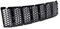Compatibile con Jeep Grand Cherokee 2014-2016, 7 pezzi di griglia nera opaca a nido d'ape con inserto in rete